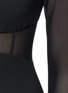 Detail View - Click To Enlarge - ELIZABETH AND JAMES - 'Elodie' mesh panel dress