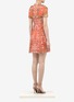 Back View - Click To Enlarge - MC Q - Floral-print shirt dress