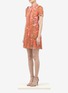 Front View - Click To Enlarge - MC Q - Floral-print shirt dress