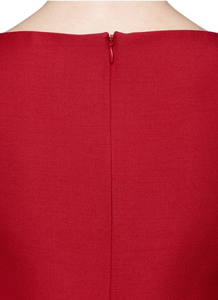 Detail View - Click To Enlarge - VALENTINO GARAVANI - Sleeveless wool-silk shift dress