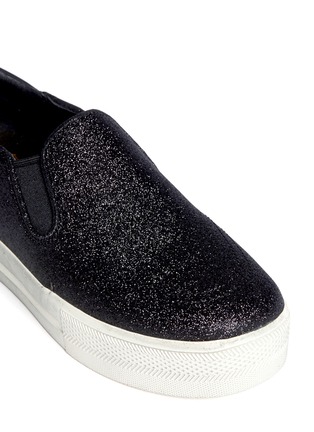 Detail View - Click To Enlarge - ASH - 'Jungle Bis' glitter platform slip-ons