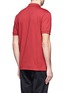 Back View - Click To Enlarge - LANVIN - Sneaker-logo cotton polo shirt