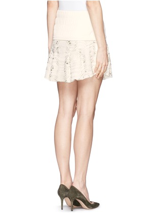 Back View - Click To Enlarge - IRO - Ceres' quilted embroidery skirt