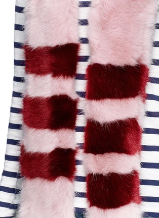 Detail View - Click To Enlarge - SHRIMPS - 'Ivana' faux fur scarf