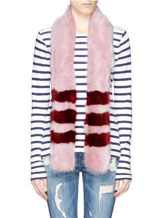 Main View - Click To Enlarge - SHRIMPS - 'Ivana' faux fur scarf