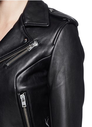 Detail View - Click To Enlarge - IRO - 'Chaya' leather biker jacket
