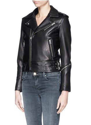 Front View - Click To Enlarge - IRO - 'Chaya' leather biker jacket