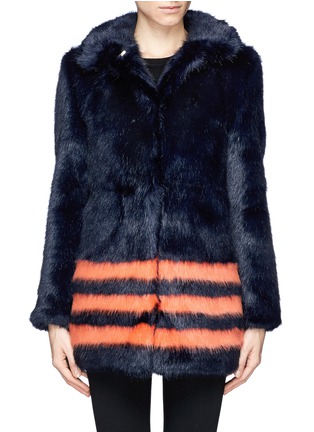 Main View - Click To Enlarge - SHRIMPS - 'Dulcie' faux fur coat