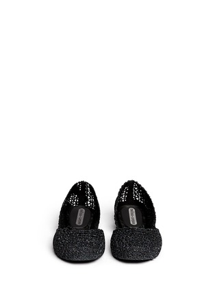 Figure View - Click To Enlarge - MELISSA - x Campana 'Papel' glitter flats