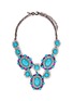 Main View - Click To Enlarge - KENNETH JAY LANE - Crystal pavé strass drop necklace