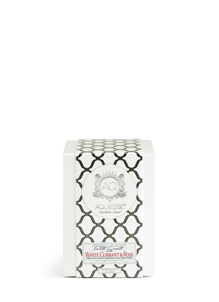 Figure View - Click To Enlarge - AQUIESSE - White Currant & Rose tall scented candle