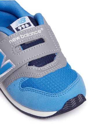 Detail View - Click To Enlarge - NEW BALANCE - '996' mesh and leather toddler sneakers