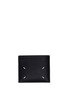 Back View - Click To Enlarge - MAISON MARGIELA - Contrast stitch leather bifold wallet