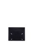 Figure View - Click To Enlarge - MAISON MARGIELA - Contrast stitch leather card holder