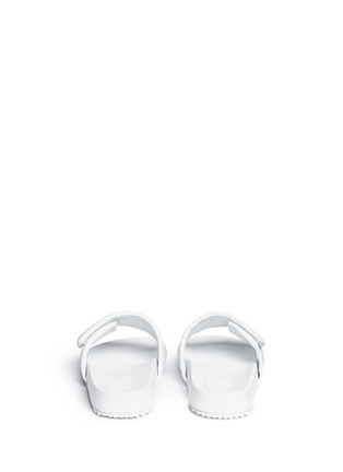 Back View - Click To Enlarge - MAISON MARGIELA - 'Future' leather slide sandals