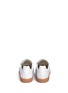 Back View - Click To Enlarge - MAISON MARGIELA - 'Replica' paint splatter suede trim leather sneakers