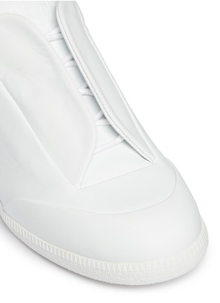 Detail View - Click To Enlarge - MAISON MARGIELA - 'Future' leather sneakers