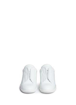 Front View - Click To Enlarge - MAISON MARGIELA - 'Future' leather sneakers
