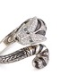 Detail View - Click To Enlarge - JOHN HARDY - 'Macan' diamond silver bypass ring