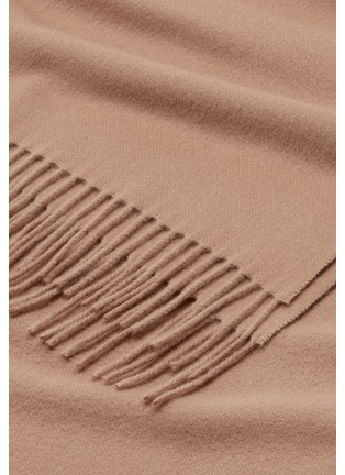 Detail View - Click To Enlarge - ACNE STUDIOS - Fringed virgin wool scarf