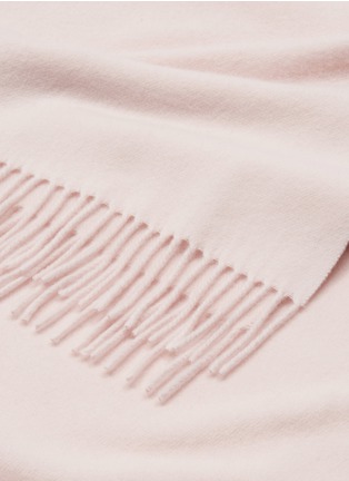 Detail View - Click To Enlarge - ACNE STUDIOS - 'Canada' fringed virgin wool scarf