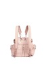 Detail View - Click To Enlarge - ALEXANDER WANG - 'Mini Marti' lambskin leather three-way backpack