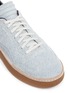 Detail View - Click To Enlarge - ALEXANDER WANG - 'Eden Low' washed denim platform sneakers