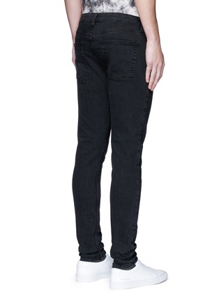 Back View - Click To Enlarge - TOPMAN - Mid rise stretch skinny jeans