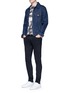 Figure View - Click To Enlarge - TOPMAN - Mid rise stretch skinny jeans
