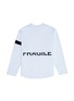 Figure View - Click To Enlarge - STUDIO CONCRETE - 'Aerospace' unisex long sleeve T-shirt