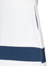 Detail View - Click To Enlarge - FLAGPOLE SWIM - 'Jane' tricot trim French terry tunic