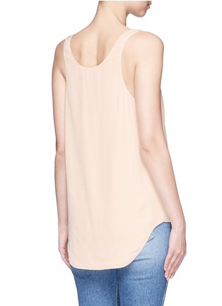 Back View - Click To Enlarge - CHLOÉ - Silk crepe de Chine tank top