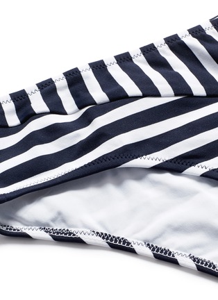 Detail View - Click To Enlarge - ARAKS - 'Millie' stripe hipster bikini bottoms