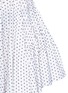 Detail View - Click To Enlarge - ALAÏA - 'Plumetis Brode' stitched dot flared skirt