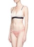 Figure View - Click To Enlarge - 72930 - 'Lolita' embroidered ruffle tulle briefs