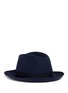 Figure View - Click To Enlarge - BORSALINO - 'Alessandria' classic narrow brim fedora hat