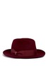 Main View - Click To Enlarge - BORSALINO - 'Alessandria' medium brim fedora hat