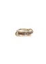 Main View - Click To Enlarge - SPINELLI KILCOLLIN - 'Iris' diamond mixed 18k yellow gold three link ring