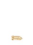 Main View - Click To Enlarge - SPINELLI KILCOLLIN - 'Polaris' diamond 18k gold four link ring