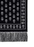 Detail View - Click To Enlarge - ALEXANDER MCQUEEN - 'Upside Down' skull intarsia wool-silk scarf