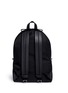 Back View - Click To Enlarge - ALEXANDER MCQUEEN - Lion skull print nylon backpack
