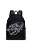 Main View - Click To Enlarge - ALEXANDER MCQUEEN - Lion skull print nylon backpack