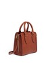 Detail View - Click To Enlarge - ALEXANDER MCQUEEN - 'Heroine' small leather tote