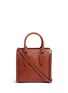 Main View - Click To Enlarge - ALEXANDER MCQUEEN - 'Heroine' small leather tote