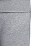 Detail View - Click To Enlarge - AGNONA - Cashmere knit wide leg pants