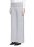Front View - Click To Enlarge - AGNONA - Cashmere knit wide leg pants