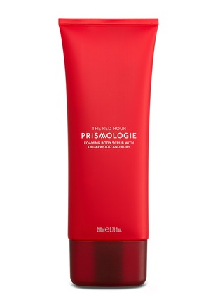 Main View - Click To Enlarge - PRISMOLOGIE - The Red Hour Ruby & Cedarwood Foaming Body Scrub 200ml