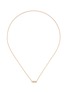 Main View - Click To Enlarge - SHIHARA - 'Three Stone' diamond 18k yellow gold necklace