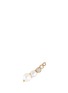 Main View - Click To Enlarge - SOPHIE BILLE BRAHE - 'Petite Croissant Perle' diamond akoya pearl single climber earring