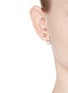 Figure View - Click To Enlarge - SOPHIE BILLE BRAHE - 'Elipse Simple' pearl 14k gold single earring